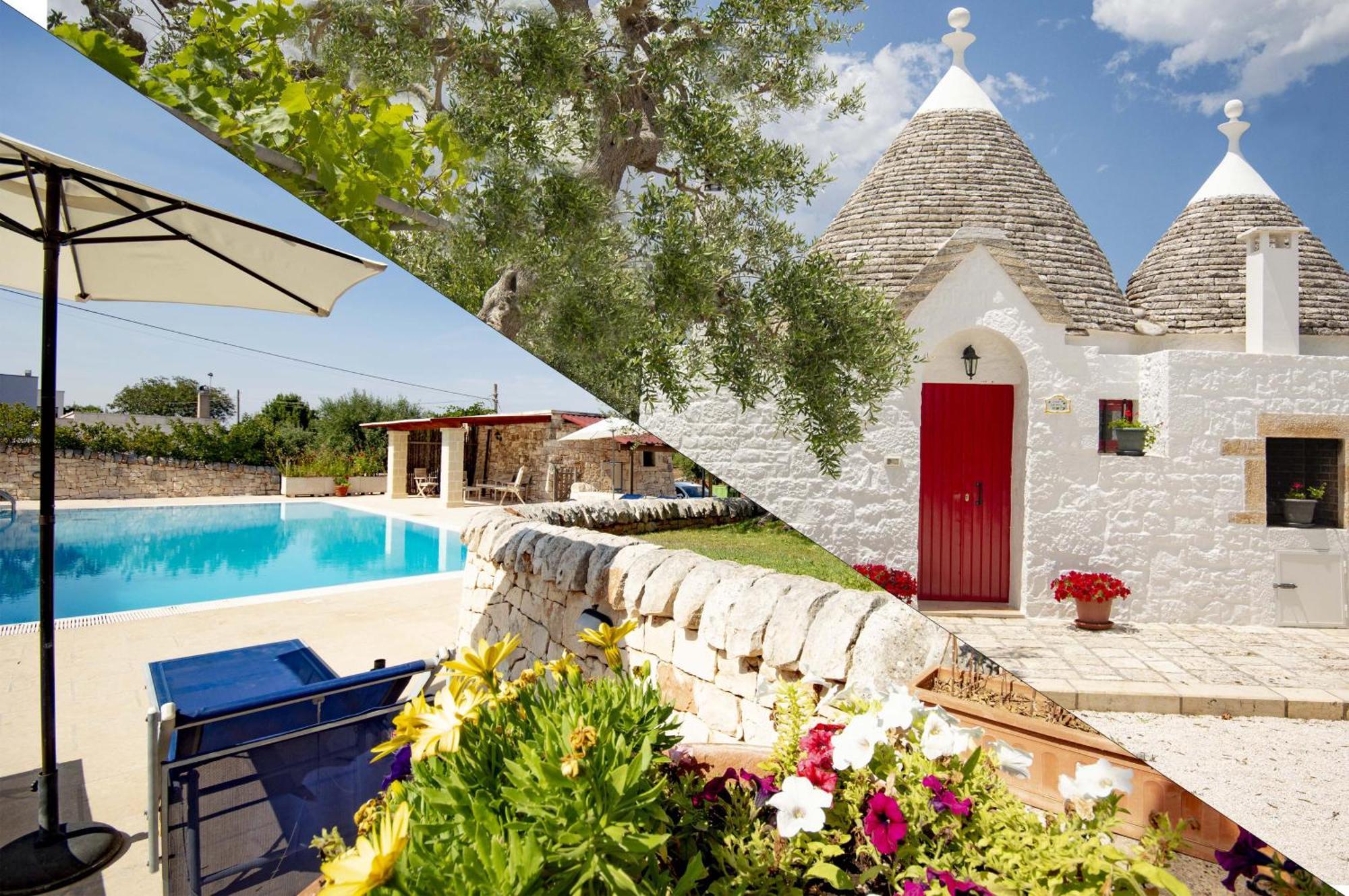 I Trulli Degli Ulivi Villa Locorotondo Dış mekan fotoğraf